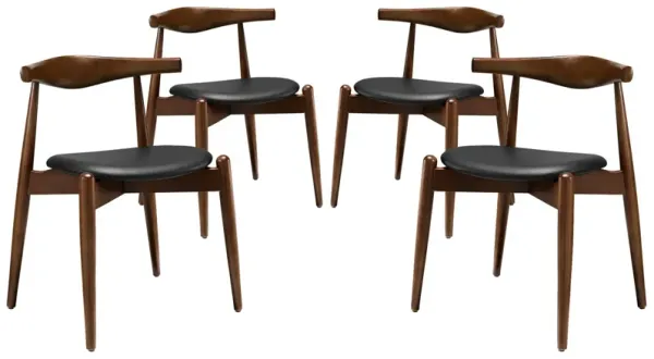 Stalwart Dining Side Chairs Set of 4