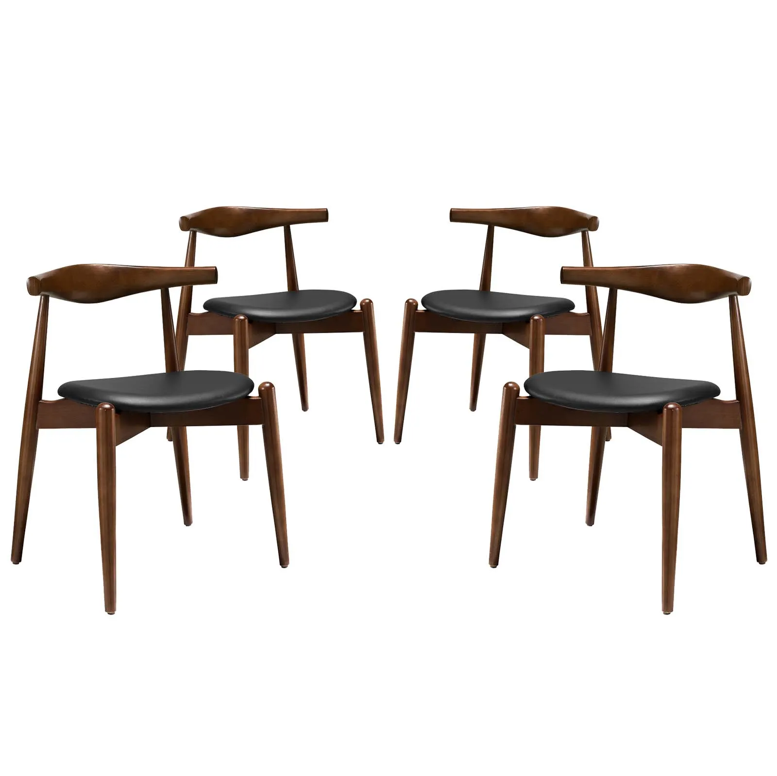 Stalwart Dining Side Chairs Set of 4