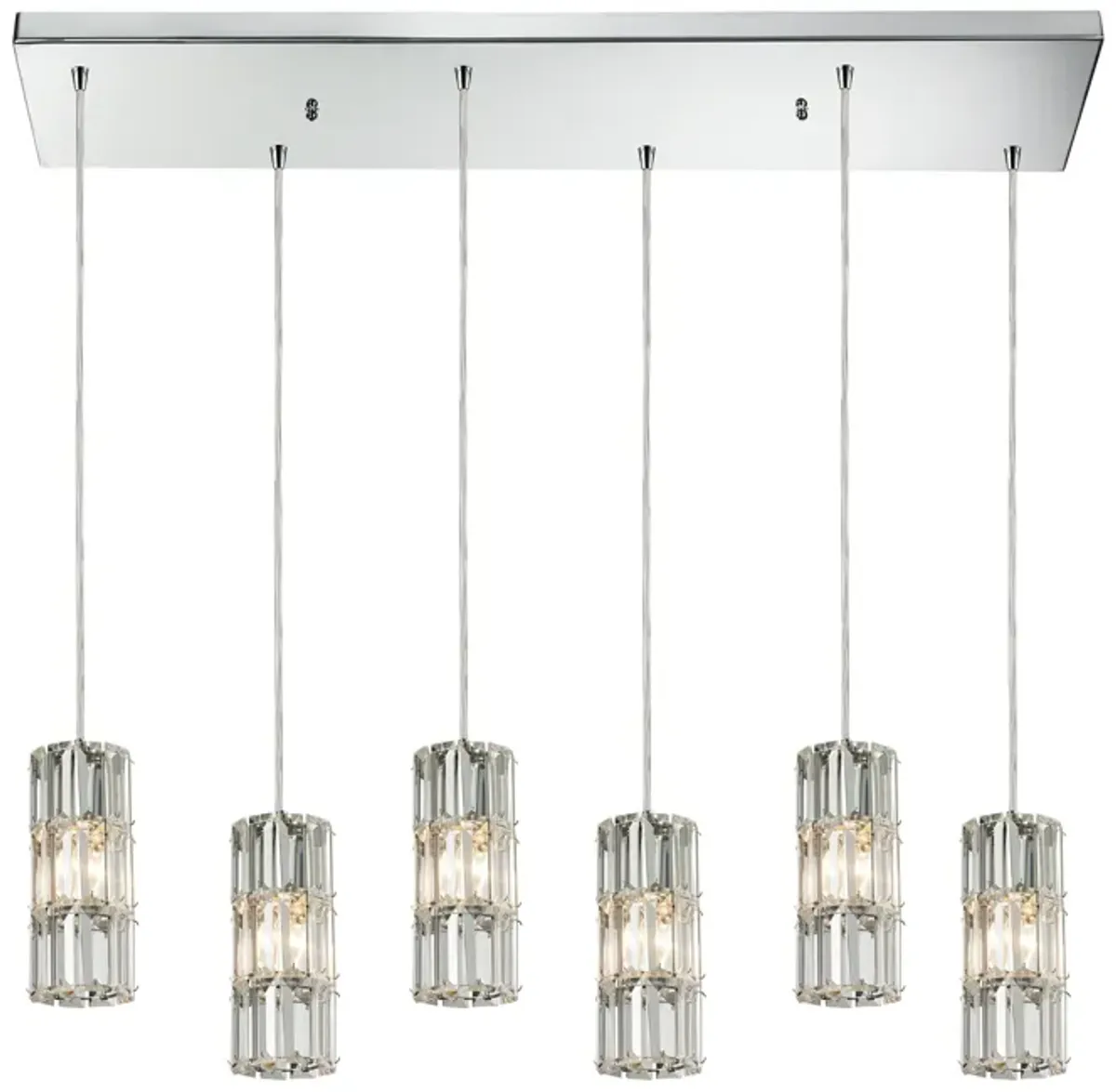 Cynthia Configurable Multi Pendant - Polished Chrome