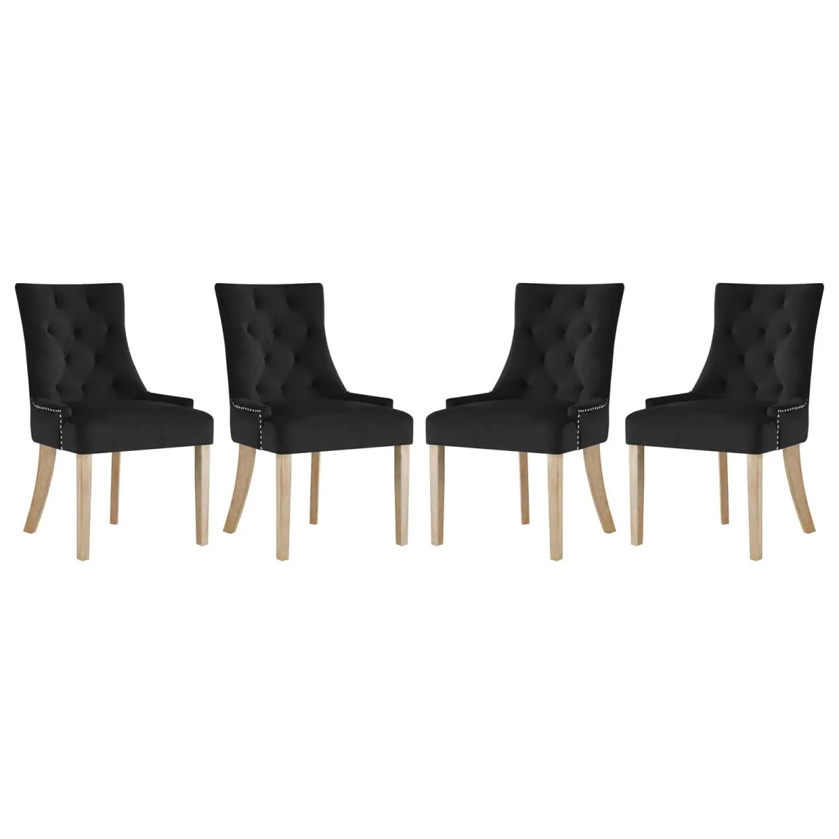 Pose Dining Chair Performance Velvet Set of 4