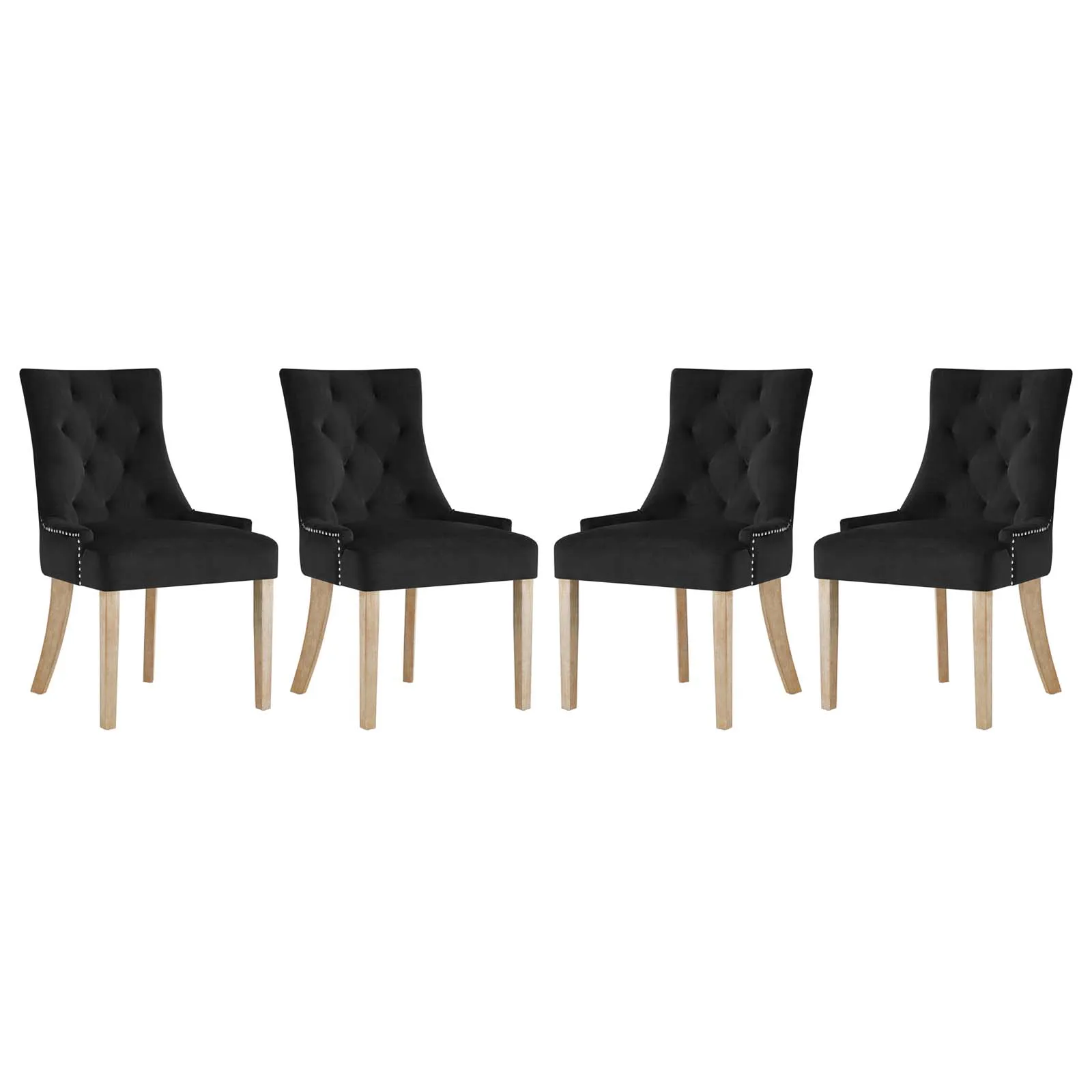 Pose Dining Chair Performance Velvet Set of 4