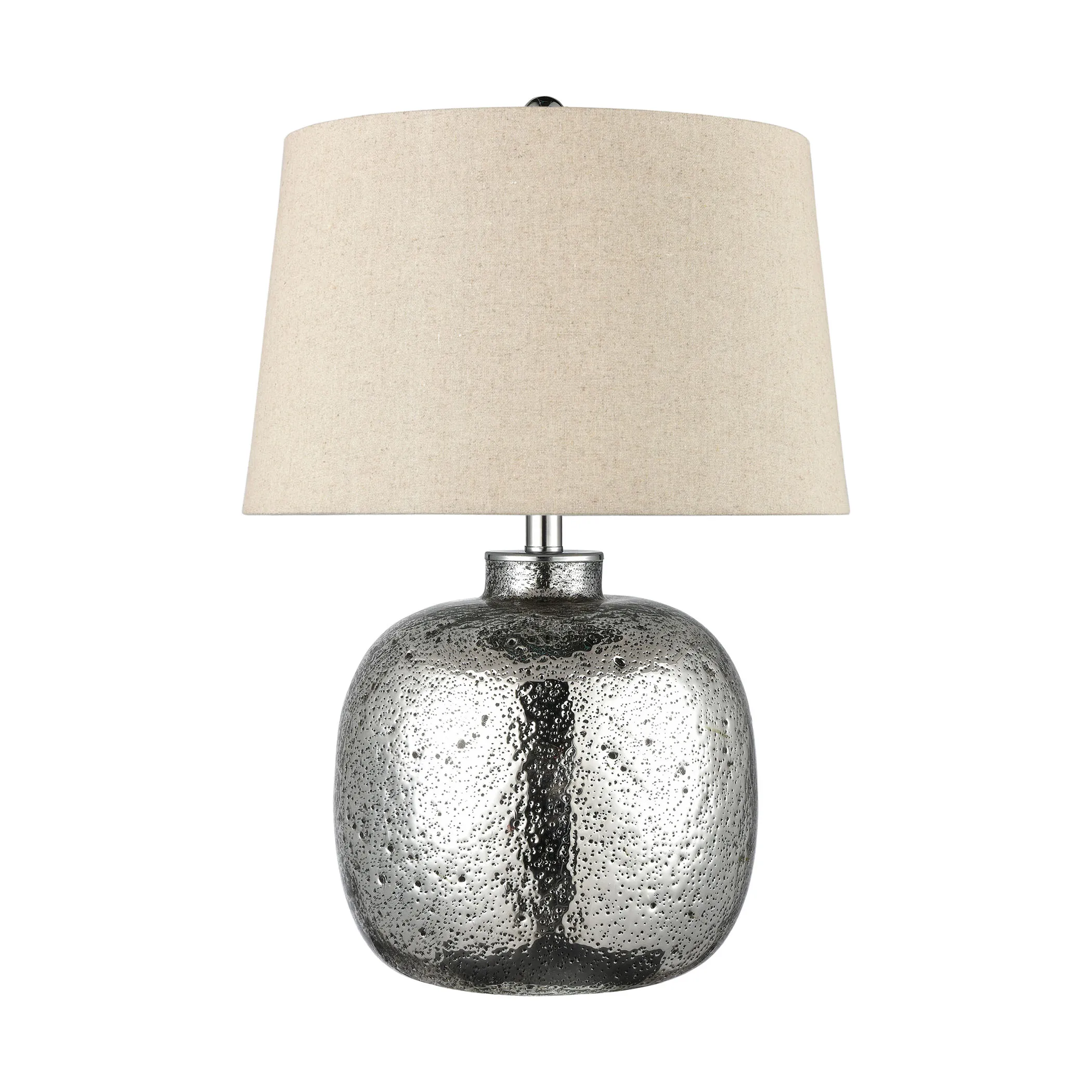 Cicely 24" High 1-Light Table Lamp - Silver Mercury