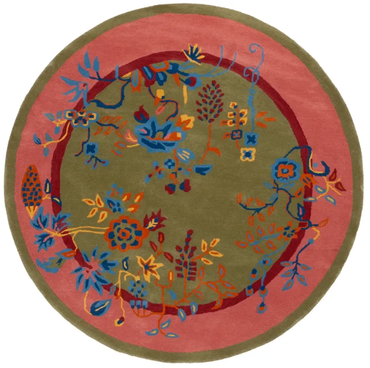 METRO Hand Tufted 6' x 6' Round area rug