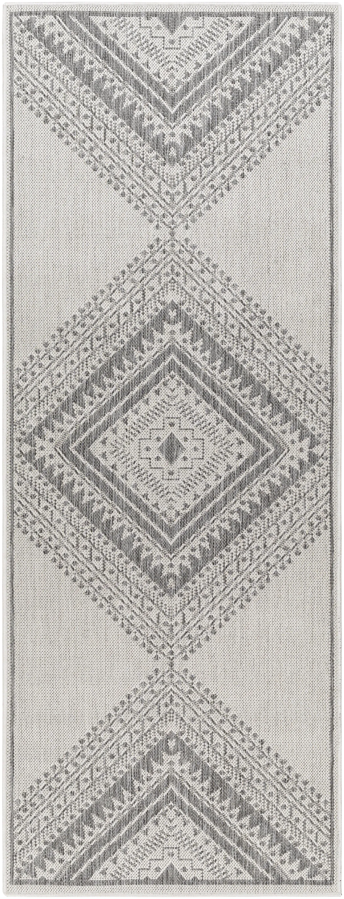 Long Beach LBH-2338 2'7" x 7'3" Machine Woven Rug