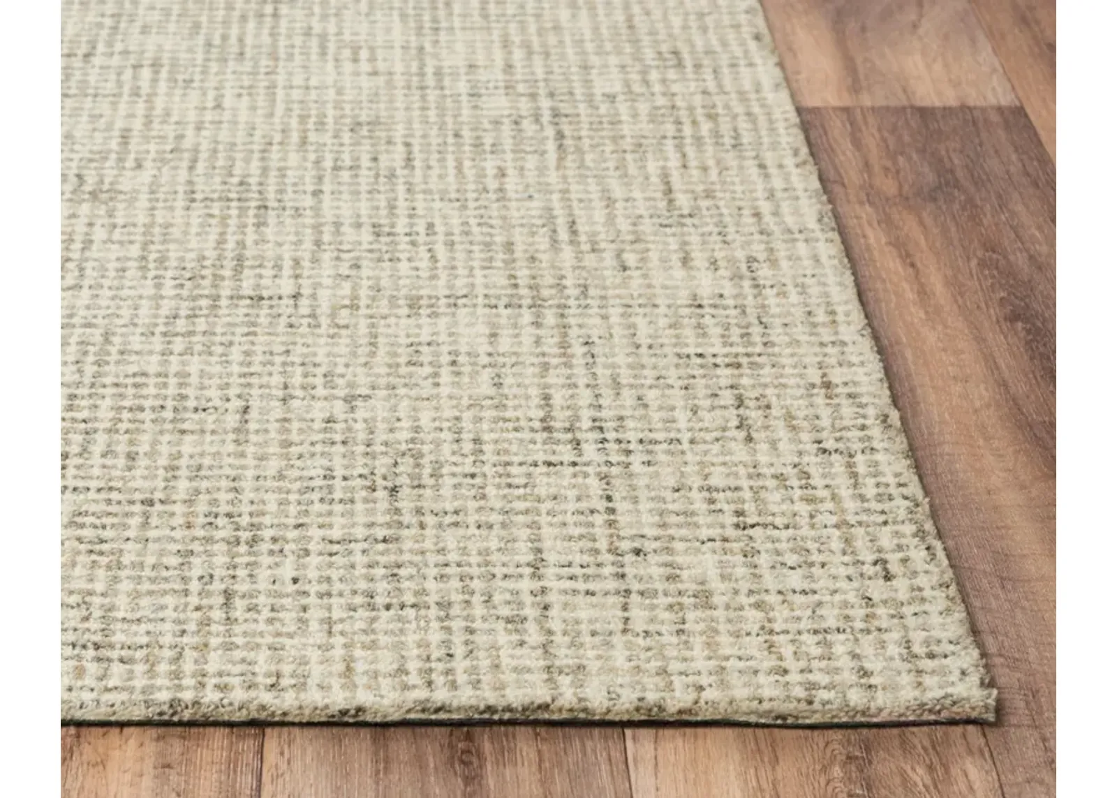 Brindleton Beige/Brown Tweed Wool 9'x12' Rectangle Rug