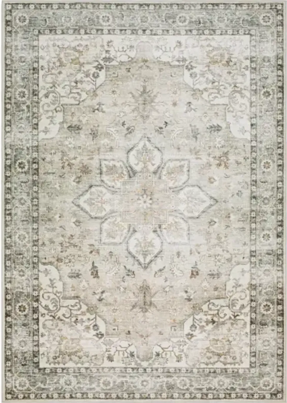 Lavable LVB-2314 2' x 2'11" Machine Woven Rug