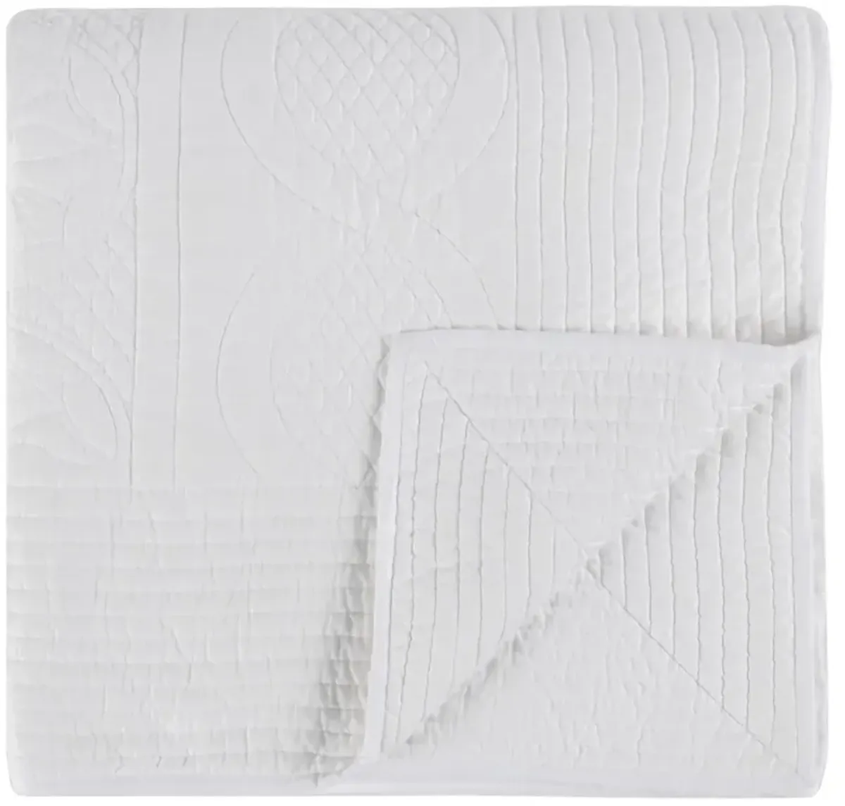 Anessa White King Quilt