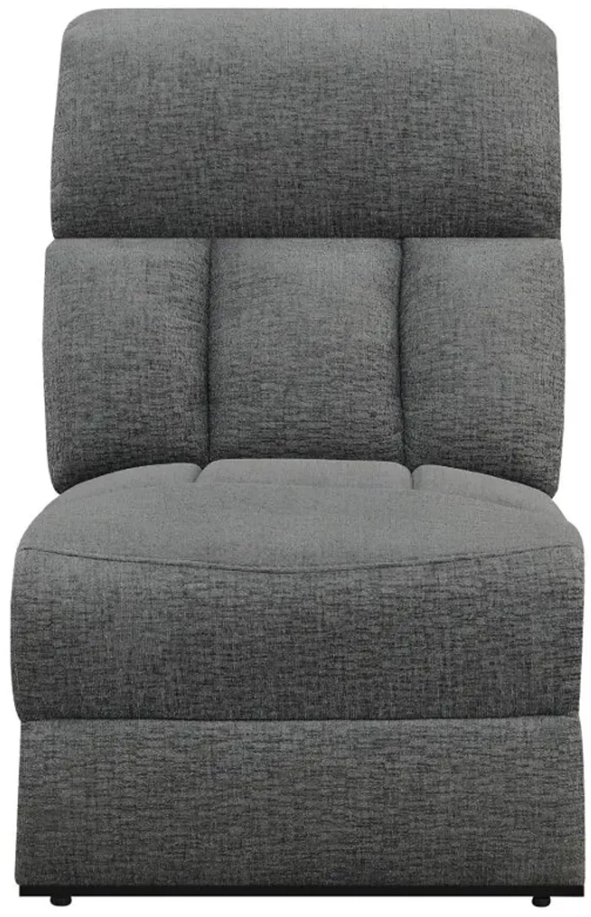 Bahrain Upholstered Motion Sofa Charcoal