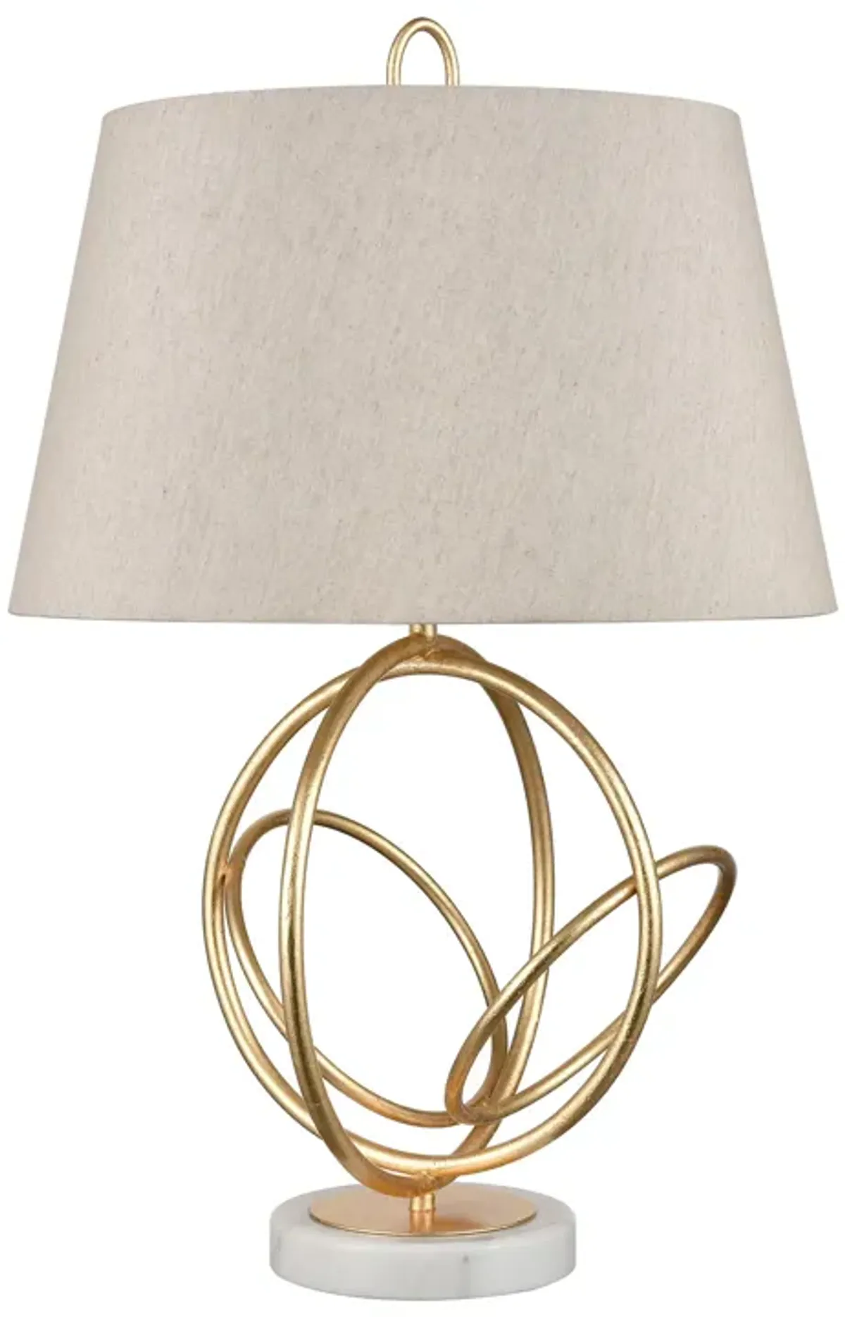 Morely 26" High 1-Light Table Lamp - Gold Leaf