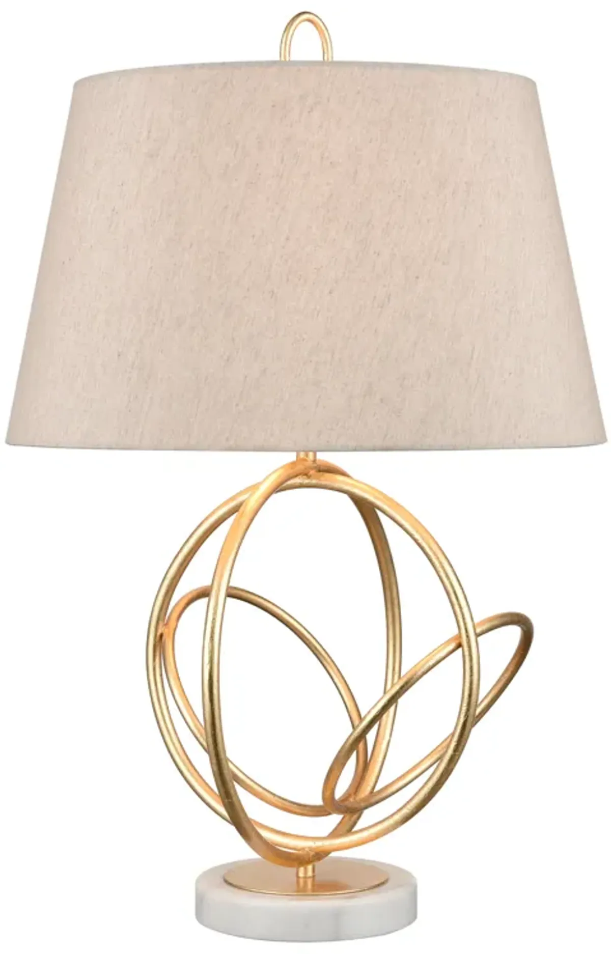 Morely 26" High 1-Light Table Lamp - Gold Leaf