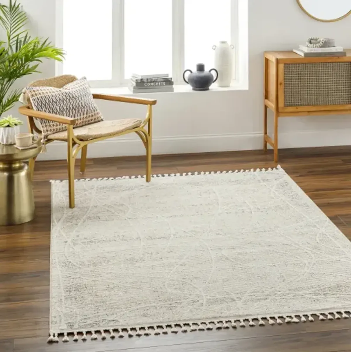 Rudy RDY-2303 7'10" x 10' Machine Woven Rug