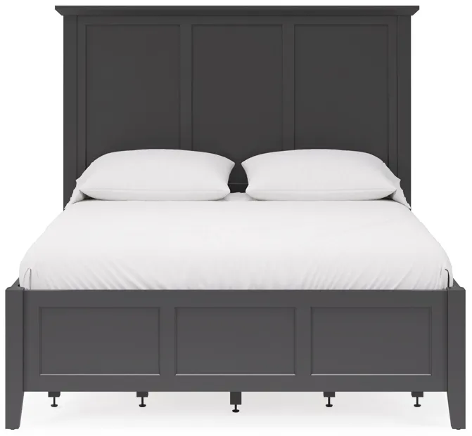 Grace Full-size Four Drawer Platform Storage Bed in Raven Black