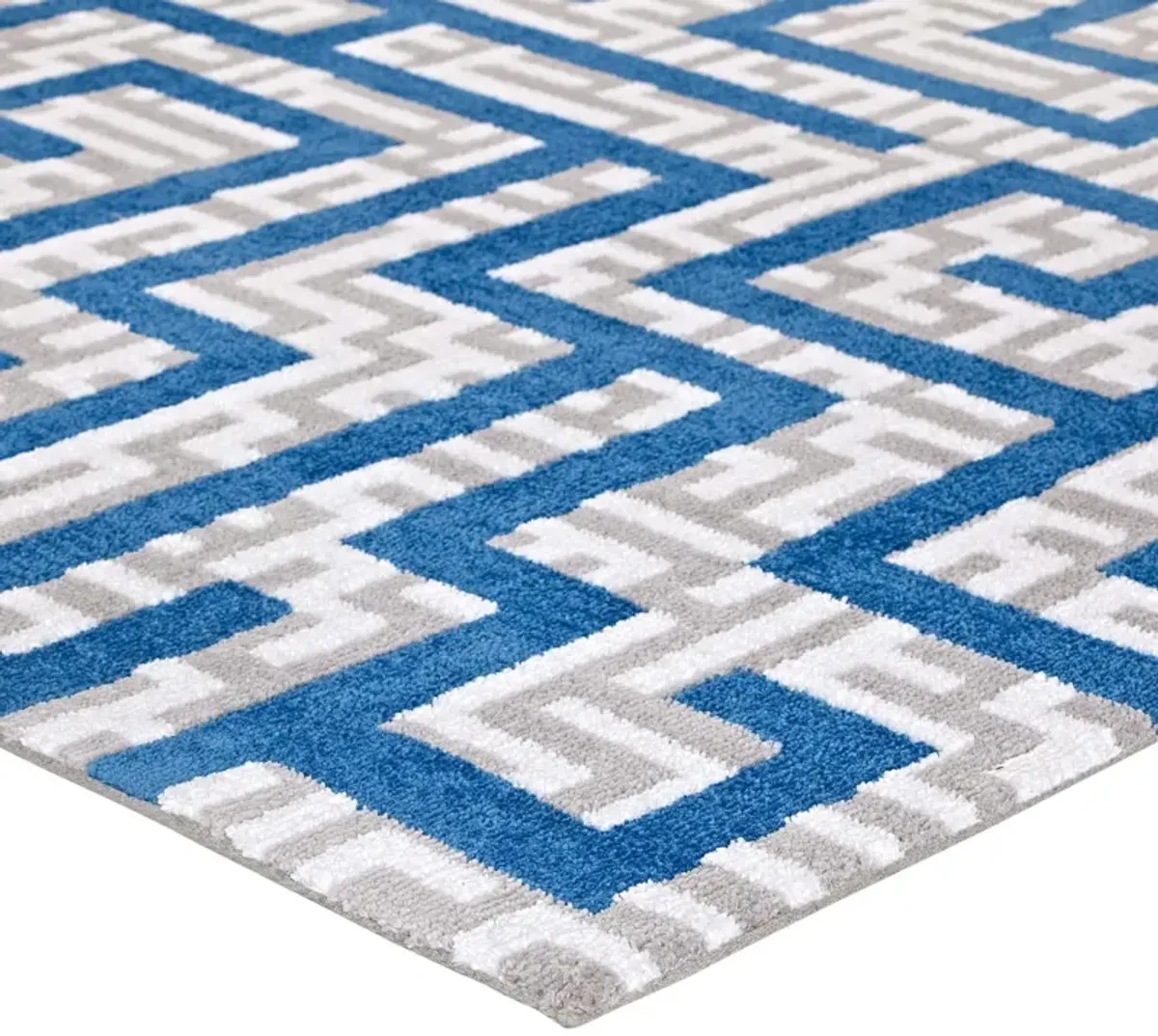 Nahia Geometric Maze 5x8 Area Rug