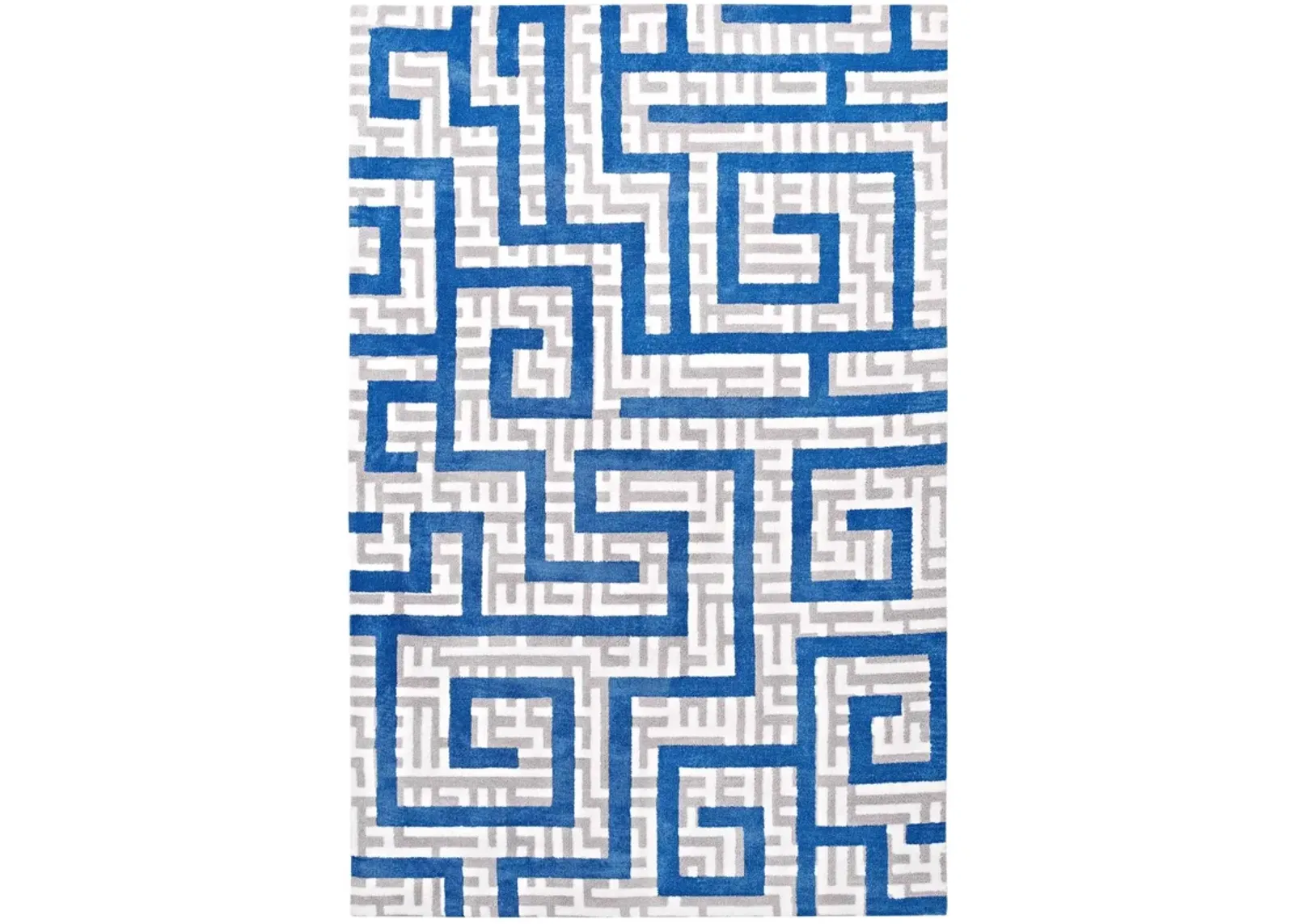 Nahia Geometric Maze 5x8 Area Rug