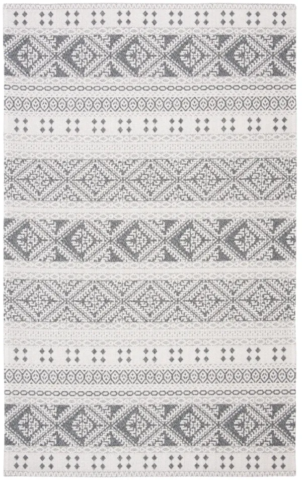 AUGUSTINE 445 ANTHRACITE  4' x 6' Small Rectangle Rug