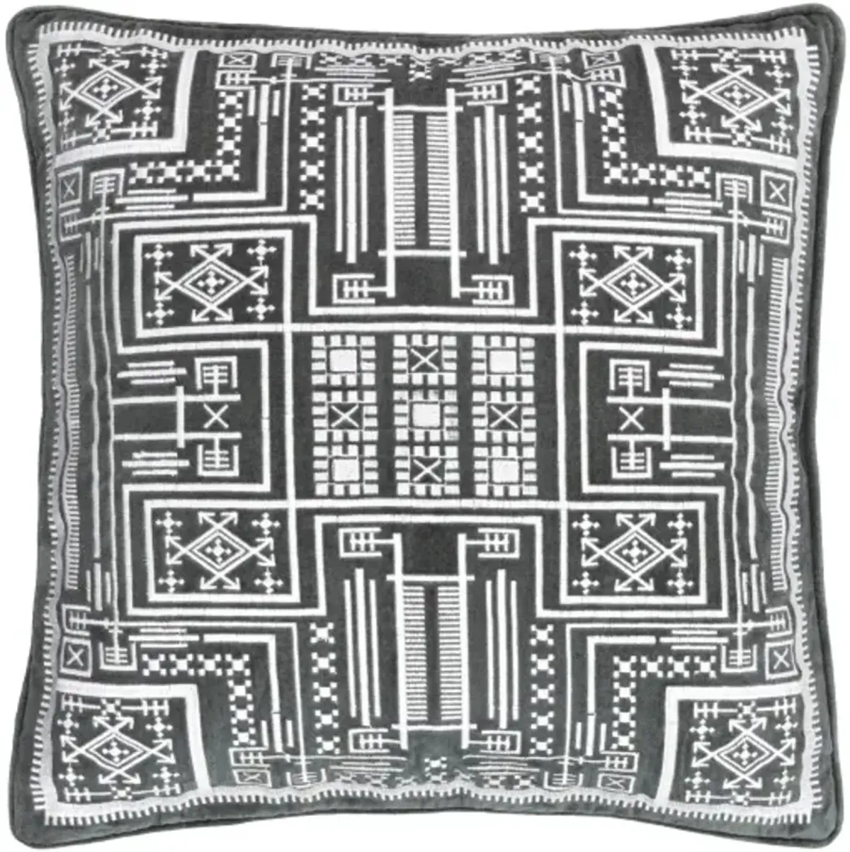 Camaxtli CAX-005 18"L x 18"W Accent Pillow  - Down Insert