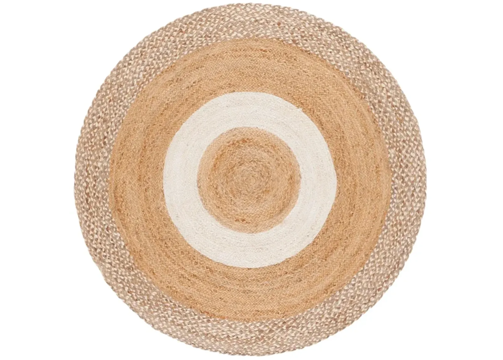 NATURAL FIBER 530 NATURAL  5' x 5' Round Round Rug