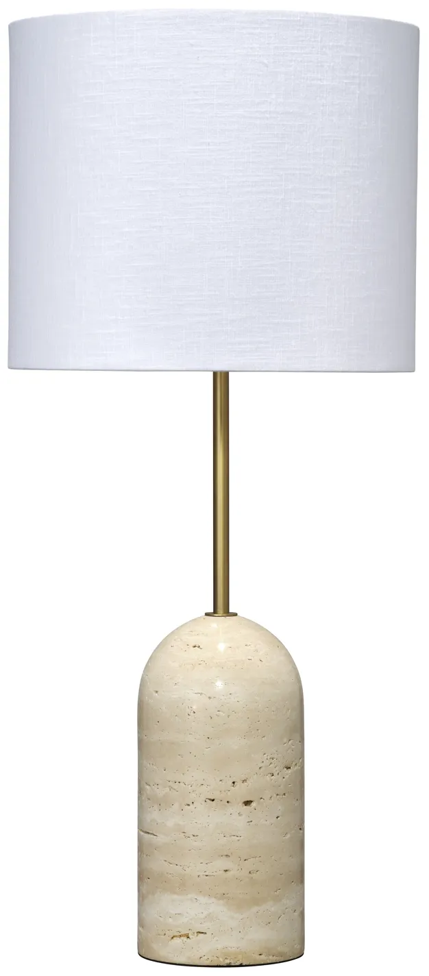 Holt Travertine Table Lamp