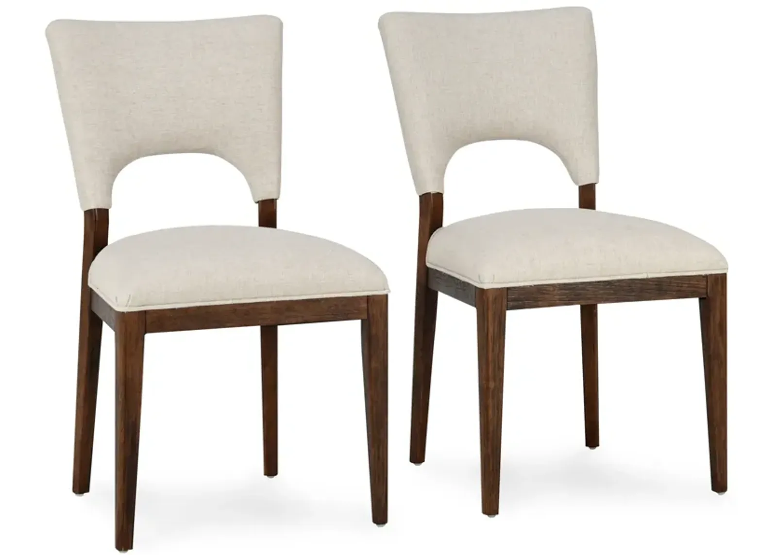 Mitchel Upholstered Dining Chair Natural Set of 2