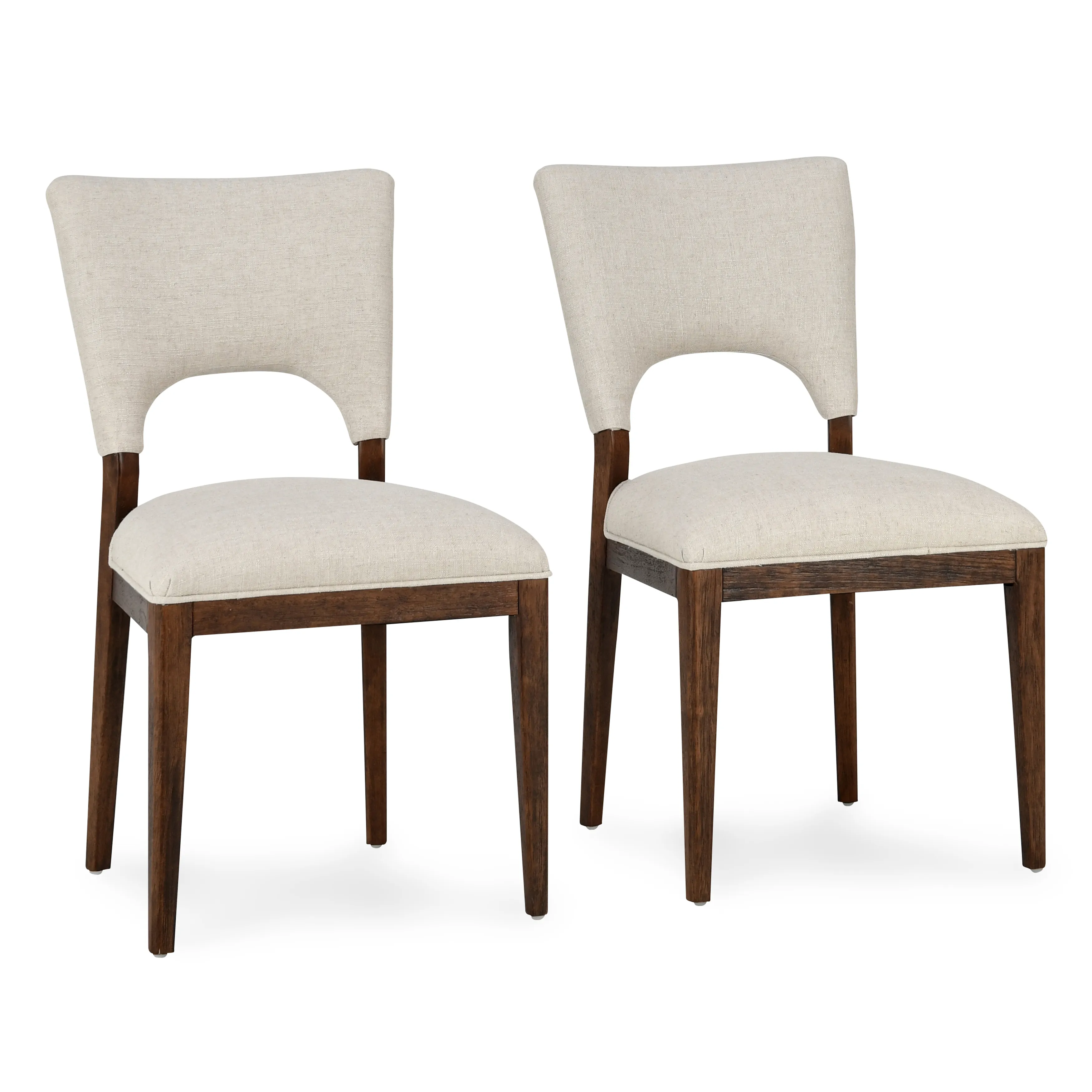 Mitchel Upholstered Dining Chair Natural Set of 2