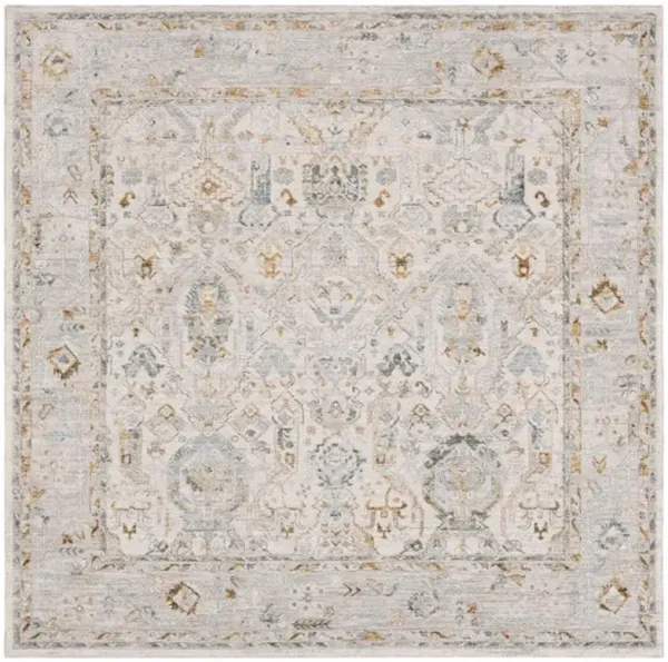 HAMILTON 100 Grey  6'-7' X 6'-7' Square Square Rug
