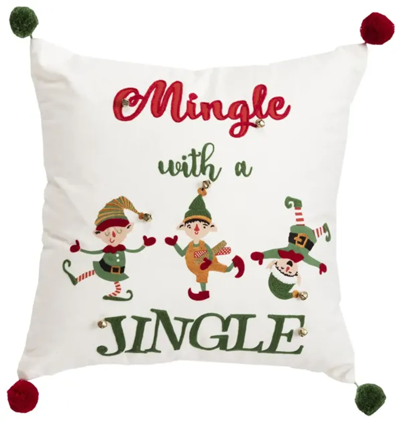 HOLIDAY 2022 Sentiment Red Pillow