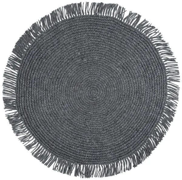 RENEWAL Hand Woven 4' x 4' Round area rug