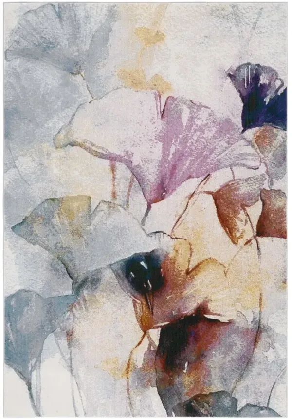 ART STUDIO 120 Beige 8' X 10' Large Rectangle Rug