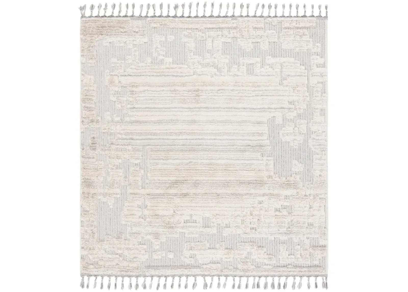 CHLOE 102 IVORY  6'-7' x 6'-7' Square Square Rug