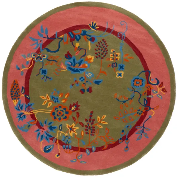 METRO Hand Tufted 6' x 6' Round area rug