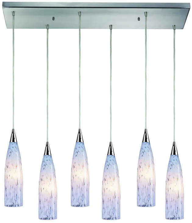 Lungo Configurable Multi Pendant - Satin Nickel