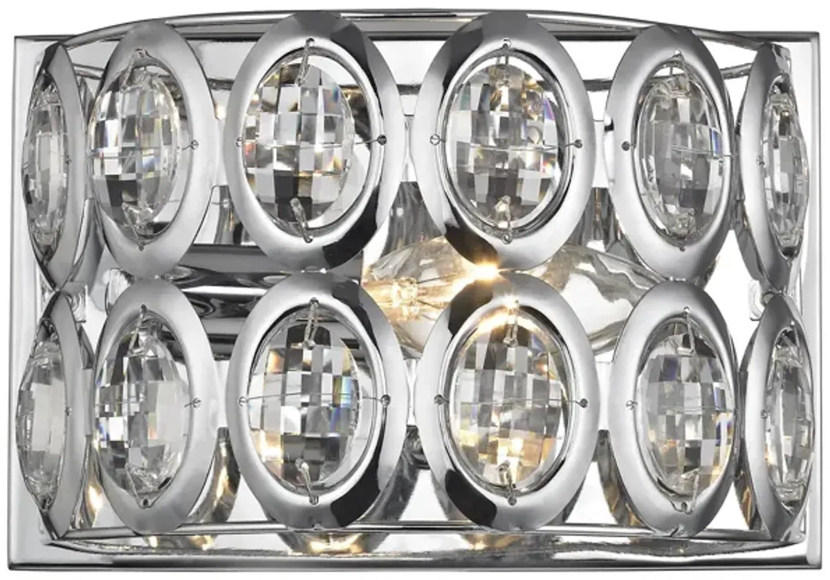 Tessa 8'' Wide 1-Light Vanity Light - Polished Chrome