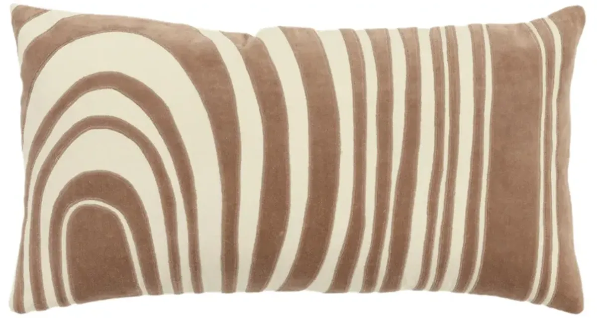 abstract ivory Pillow