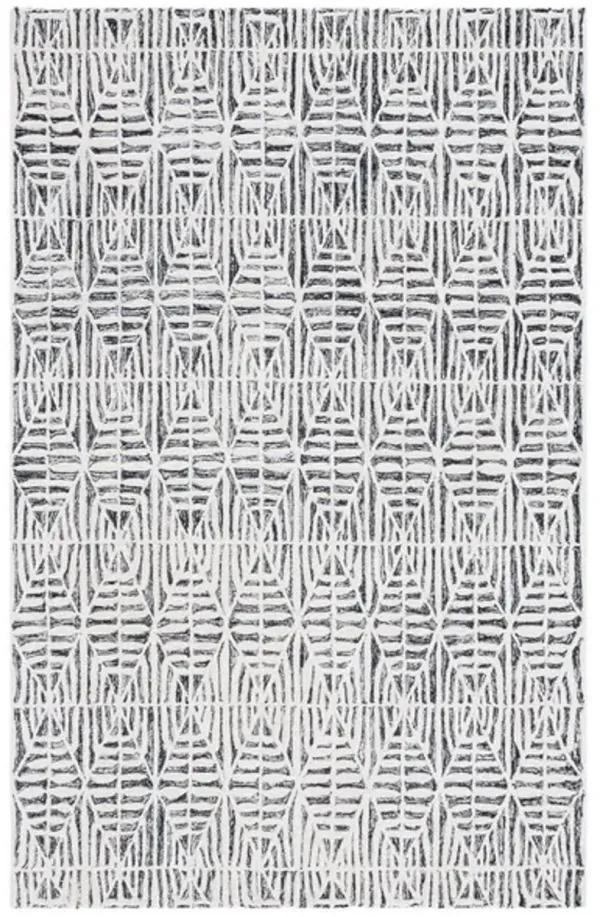 EBONY 110 Black  3' X 5' Small Rectangle Rug