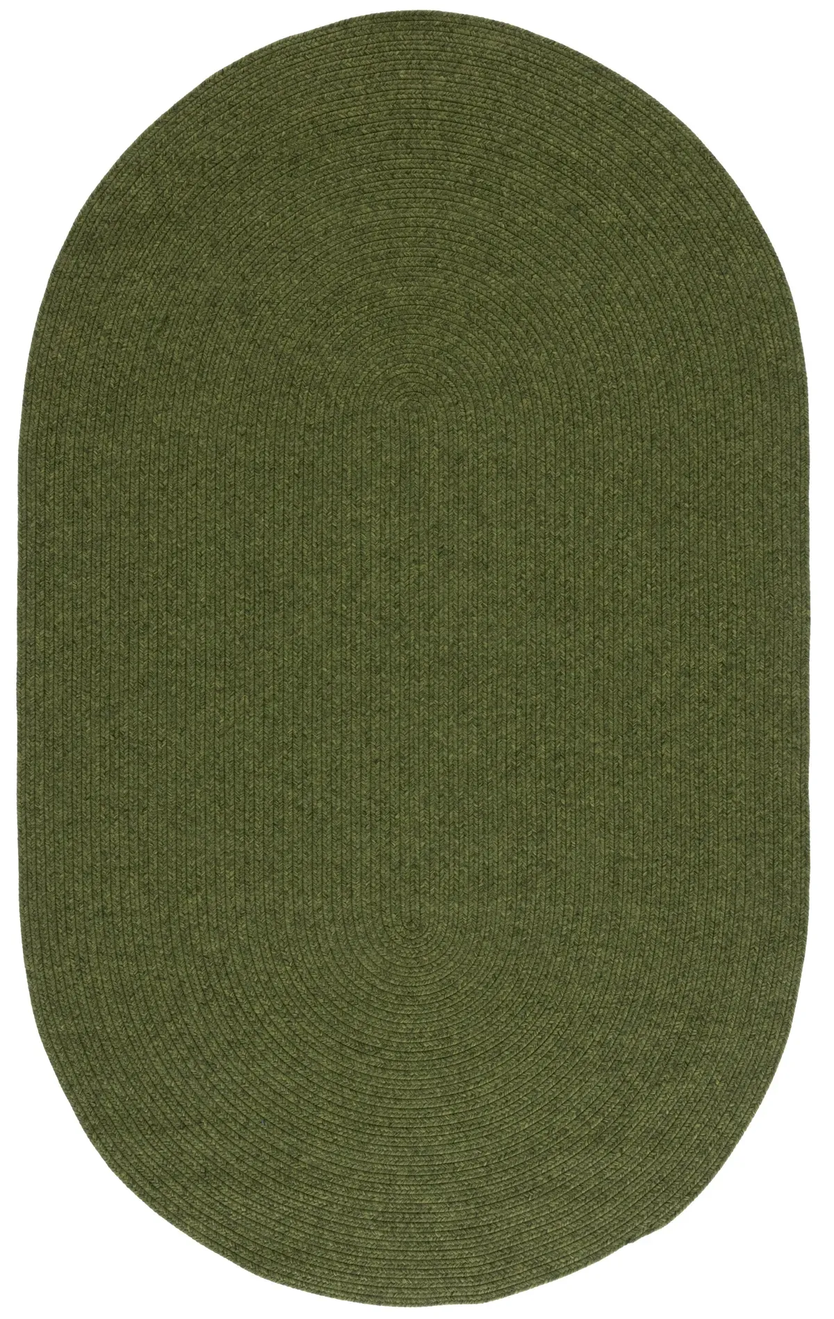 BRD315 GREEN 10' x 14' Oval Oval Rug