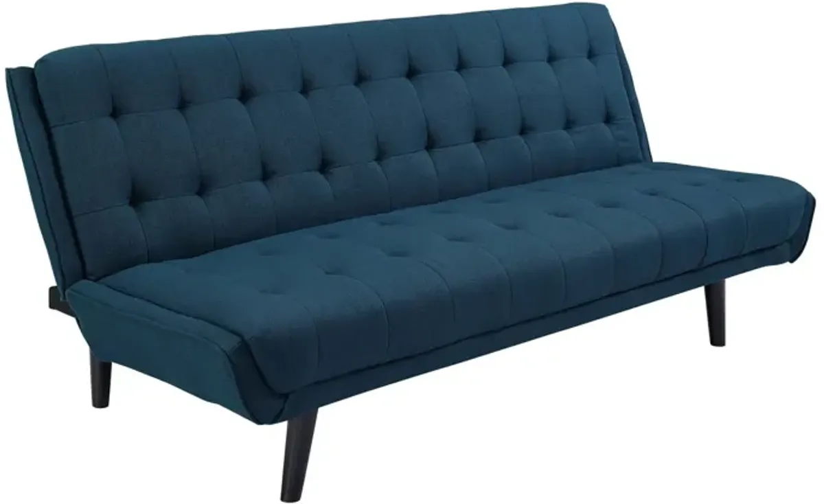 Glance Tufted Convertible Fabric Sofa Bed