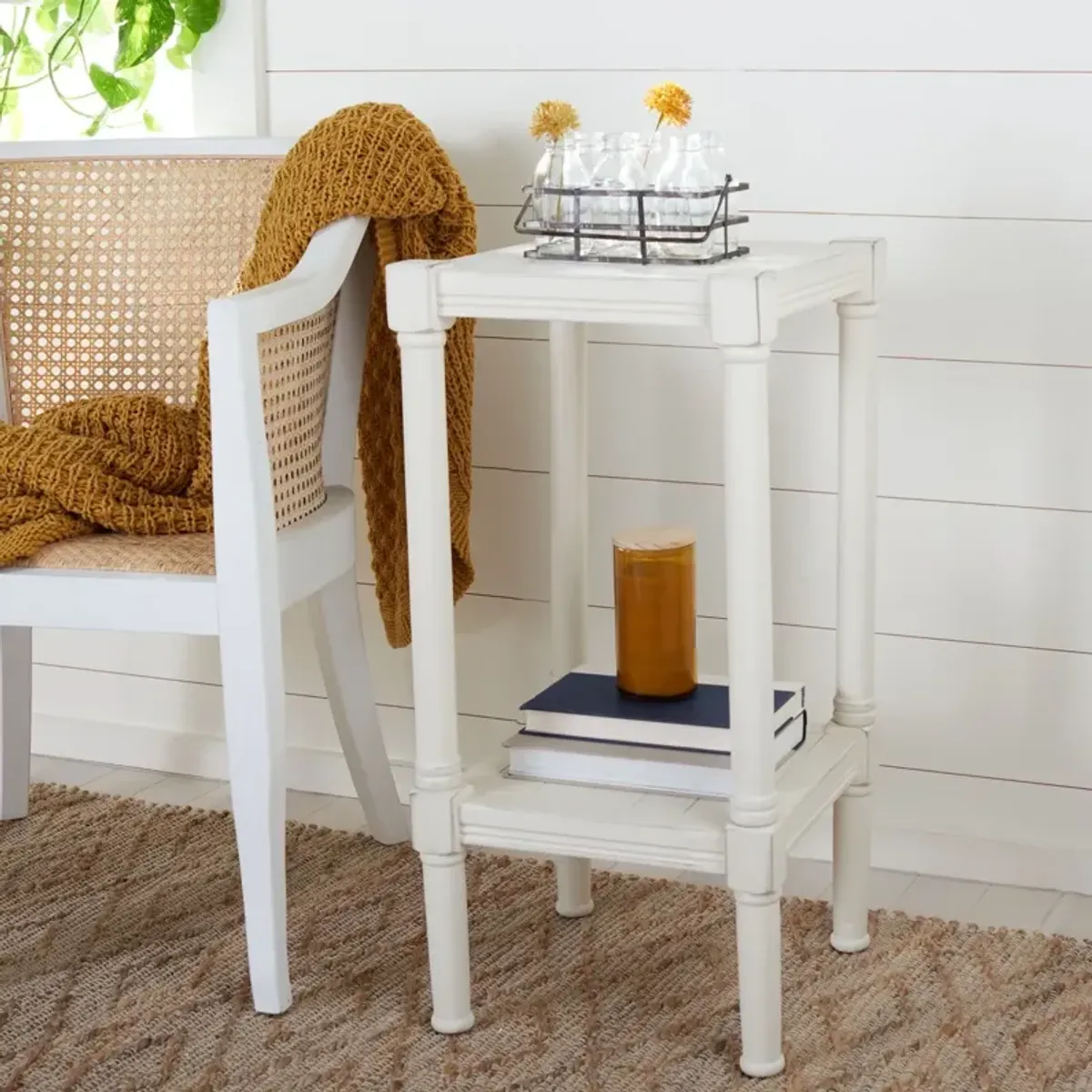 RAFIKI SQUARE ACCENT TABLE