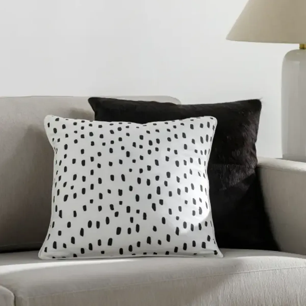 Glyph 18"H x 18"W Pillow Cover