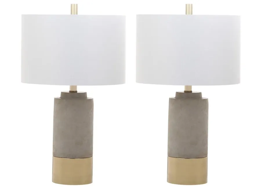 Brown Table Lamp - Set of 2