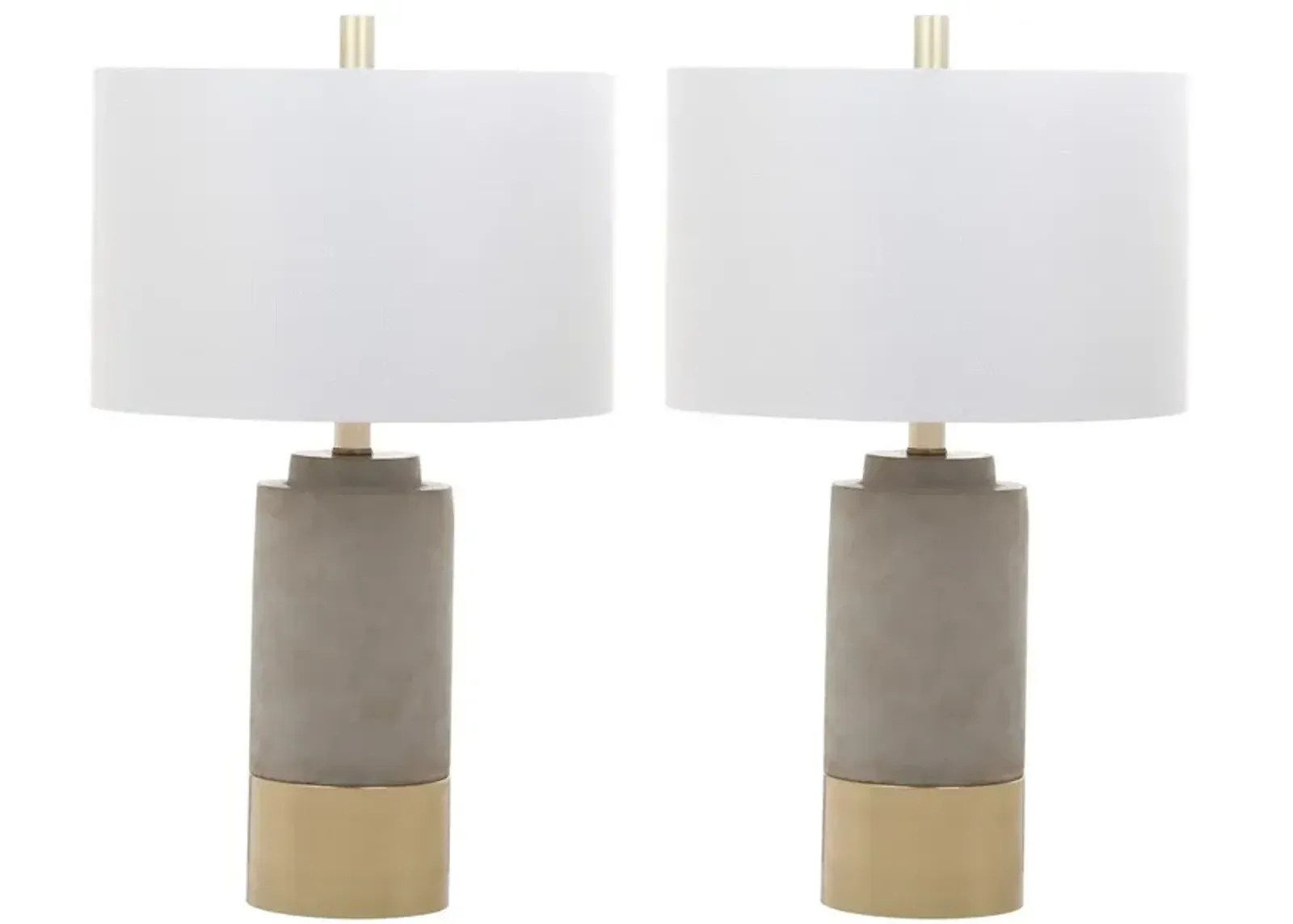 Brown Table Lamp - Set of 2