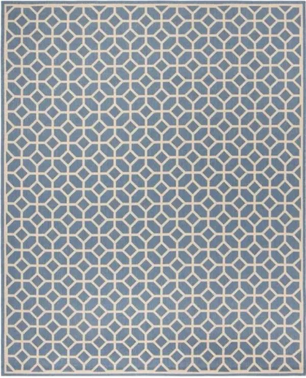 LINDEN 127 Collection LND127M-9 Blue / Creme 9' X 12'