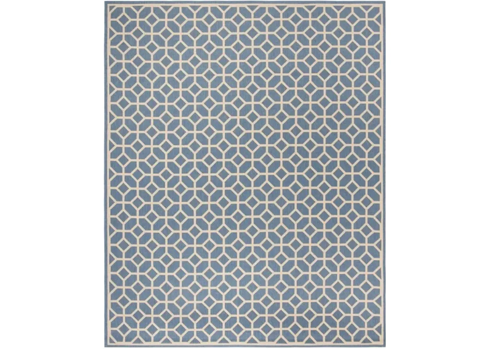 LINDEN 127 Collection LND127M-9 Blue / Creme 9' X 12'