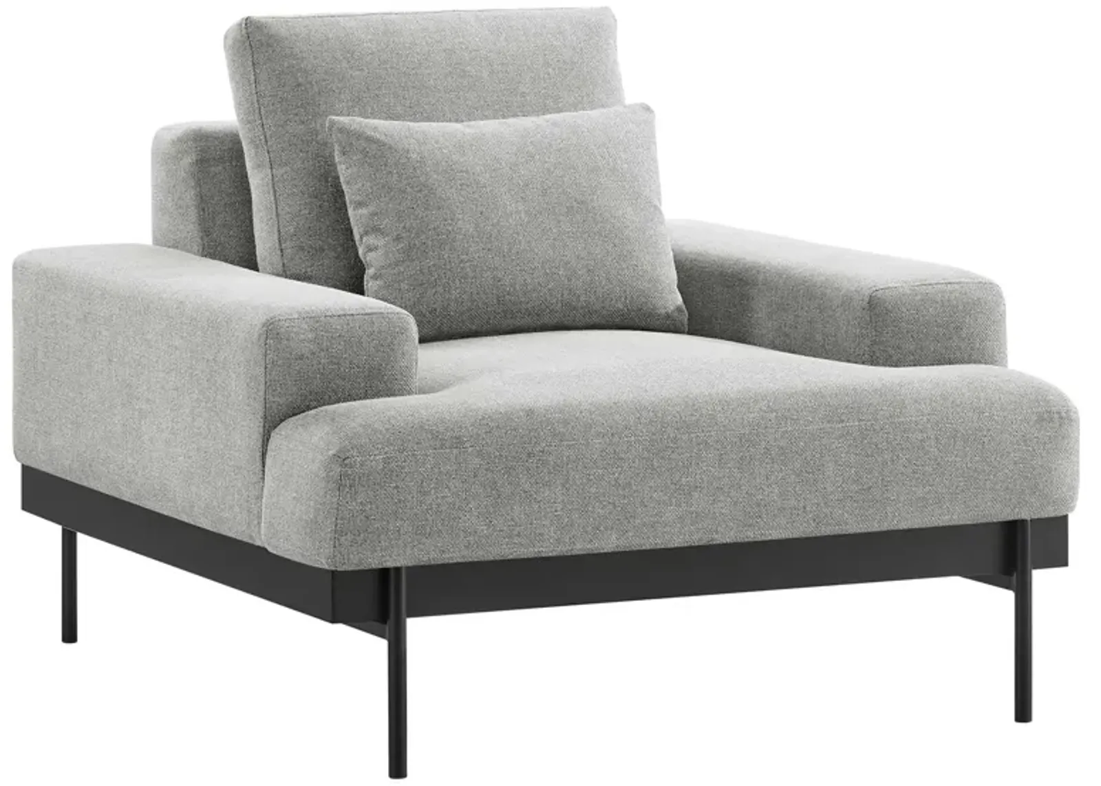 Proximity Upholstered Fabric Armchair