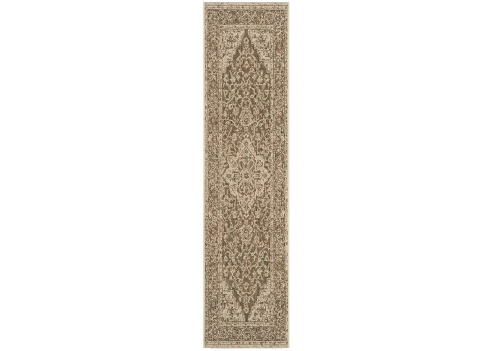 LINDEN 137 Collection LND137D-210 Beige / Cream 2'-2" X 10'