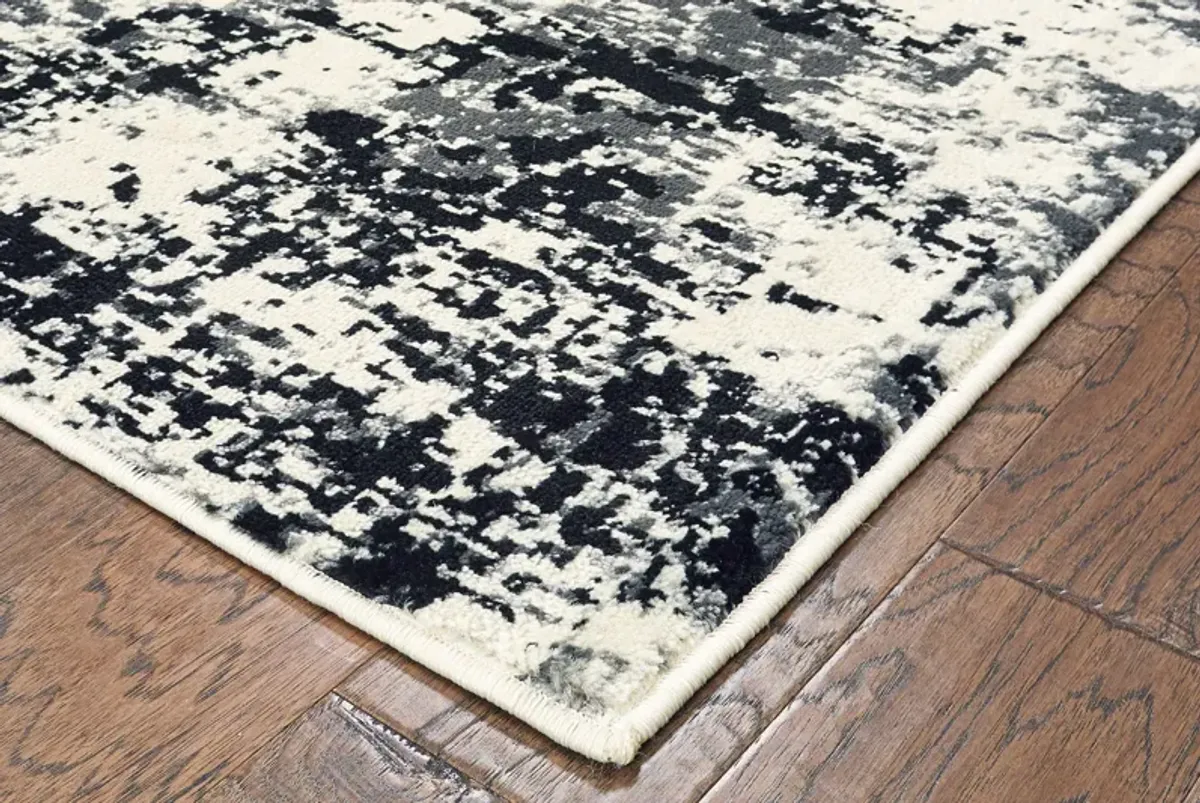 Izabella Modern Abstract Area Rug 5'2" x 7'2"