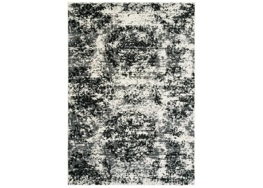 Izabella Modern Abstract Area Rug 5'2" x 7'2"