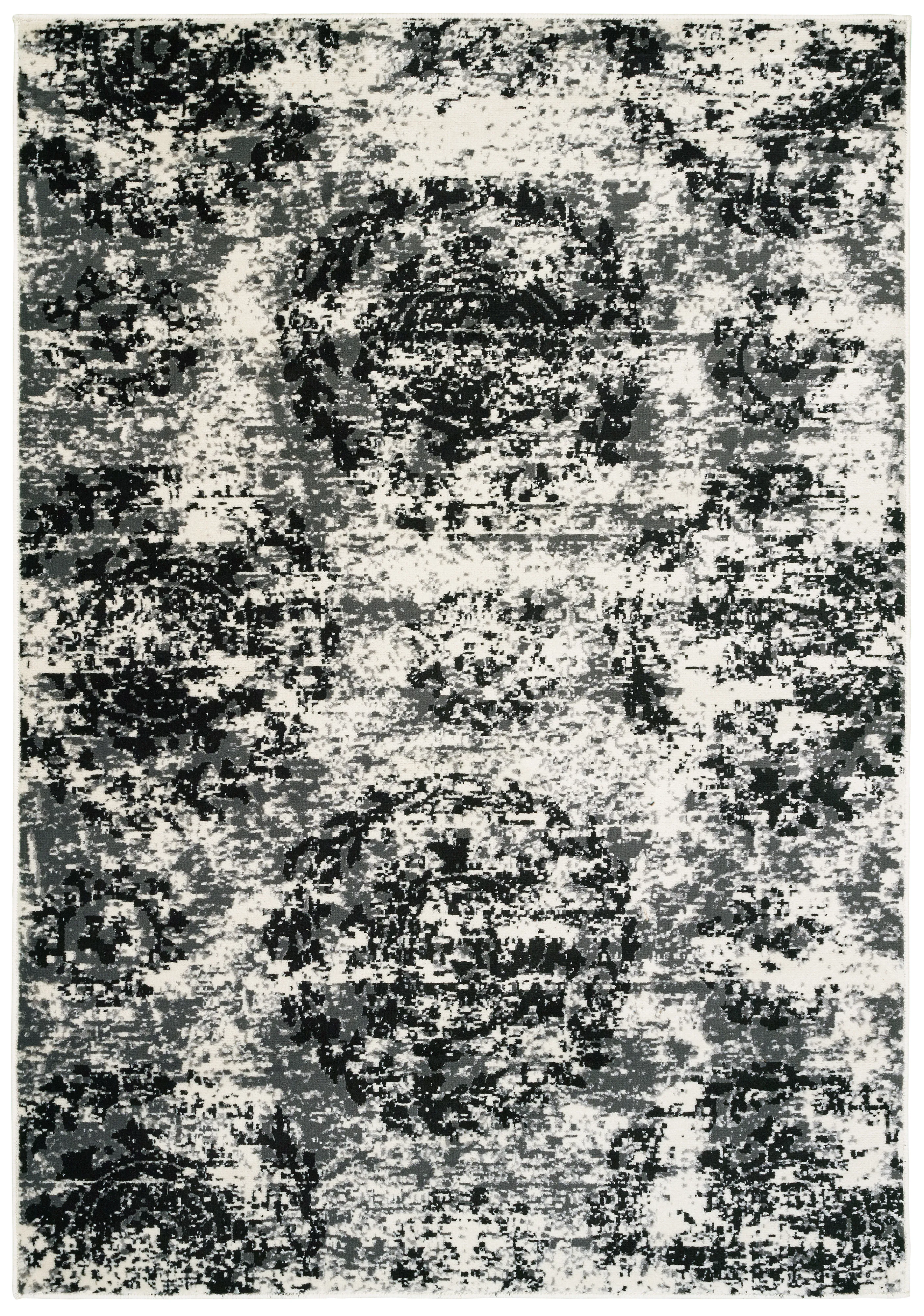 Izabella Modern Abstract Area Rug 5'2" x 7'2"