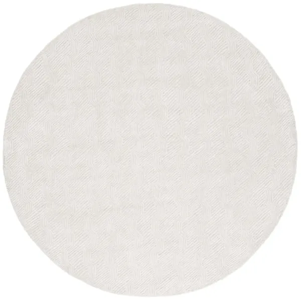 GLAMOUR Hand Tufted 6' x 6' Round area rug
