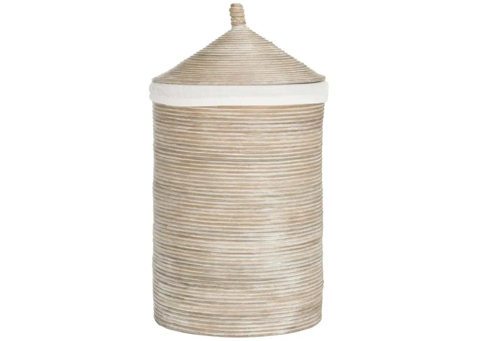 Wellington Rattan Lined Hamper