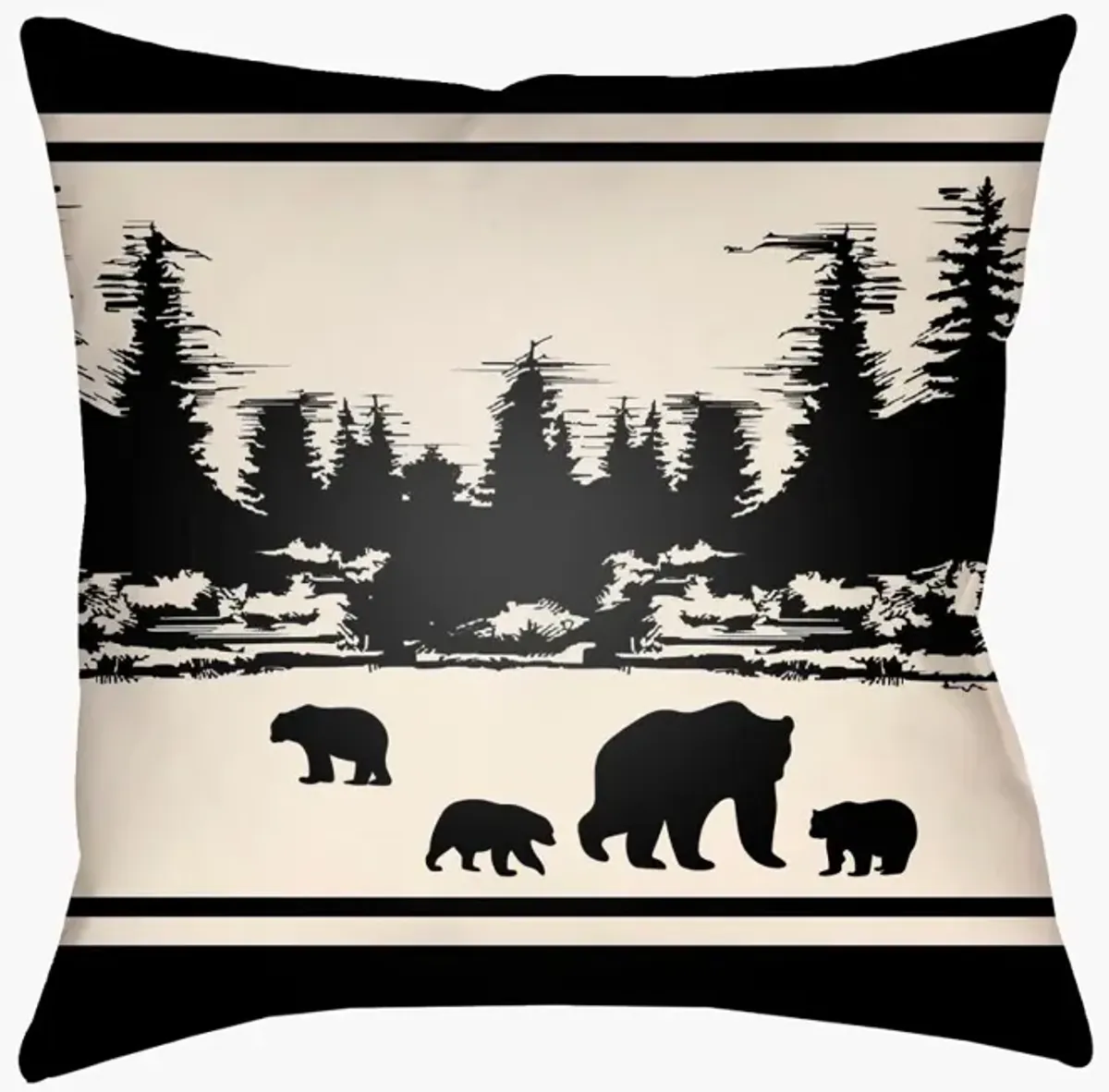 Lodge Cabin LGCB-2055 26"L x 26"W Floor Pillow
